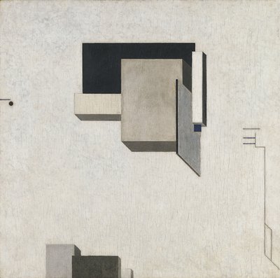Proun 1 de Eliezer Markowich Lissitzky