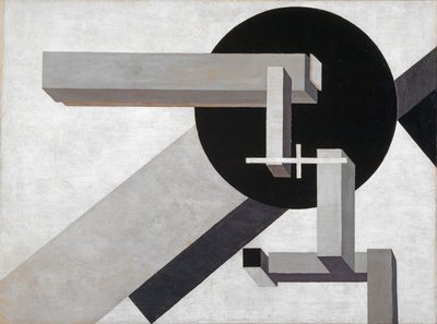 Proun 1 D, 1919 de Eliezer Markowich Lissitzky