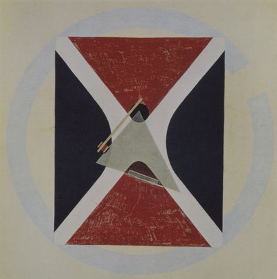 Proun 43, 1924 de Eliezer Markowich Lissitzky