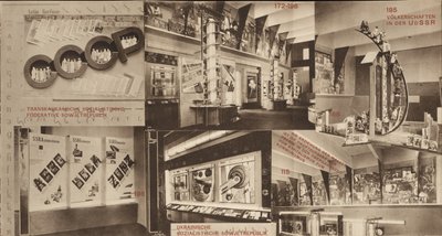 URSS. Catálogo del pabellón soviético en la Exposición Internacional de Prensa, Colonia, 1928 de Eliezer Markowich Lissitzky