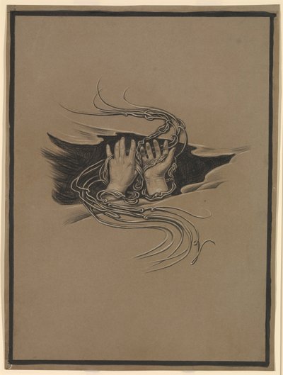 (Ilustración para Rubáiyát de Omar Khayyám) Manos que perdonan e imploran perdón de Elihu Vedder