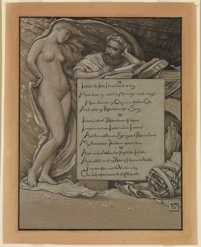 (Ilustración de Rubáiyát de Omar Khayyám) Primavera de Elihu Vedder