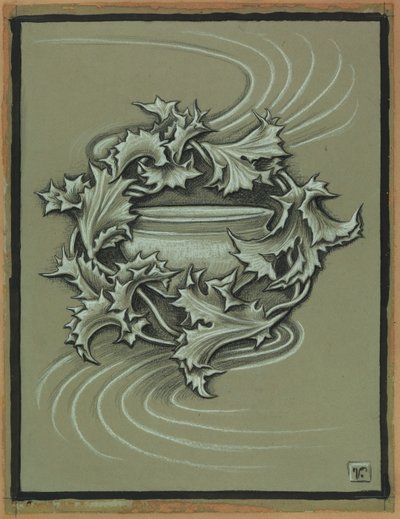 (Ilustración para Rubáiyát de Omar Khayyám) La copa amarga de Elihu Vedder