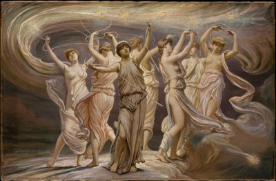 Las Pléyades de Elihu Vedder