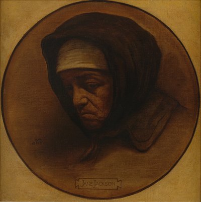 Jane Jackson, 1865 de Elihu Vedder
