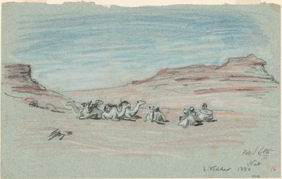 Viaje por el Nilo, No. 20 de Elihu Vedder