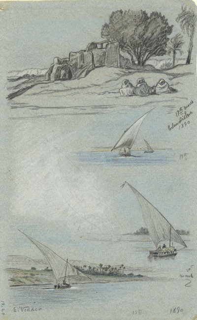 Ficha de Estudios de Elihu Vedder