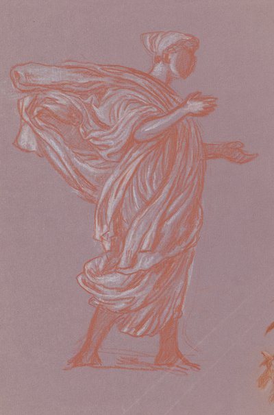 Figura de Pie, c.1872-77 de Elihu Vedder