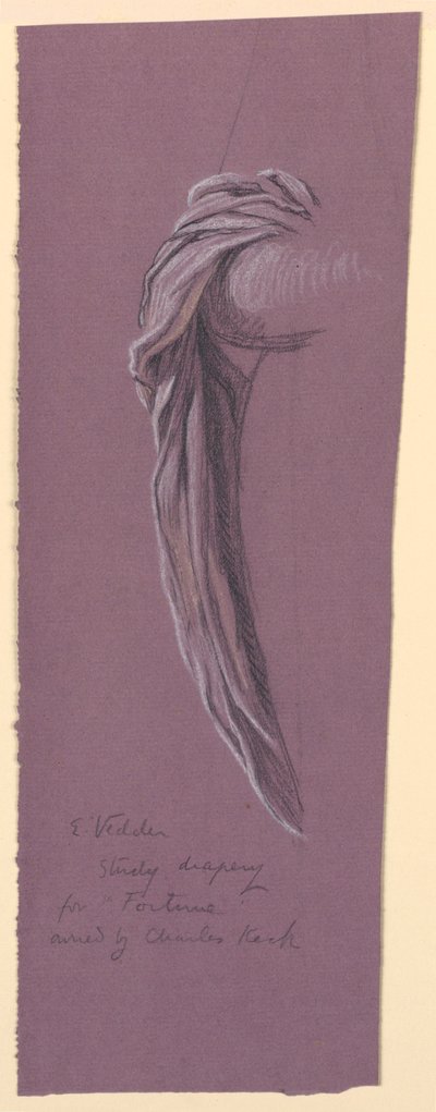 Estudio para "Fortuna" de Elihu Vedder