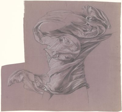 Estudio para "Chicas griegas bañándose" de Elihu Vedder