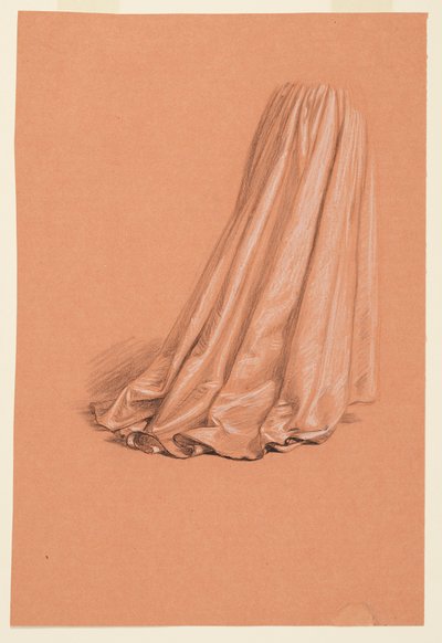 Estudio para "Procesión de Boda" de Elihu Vedder