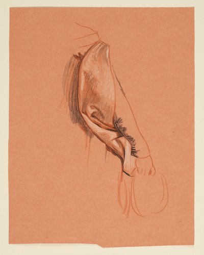 Estudio para "Procesión de Boda" de Elihu Vedder