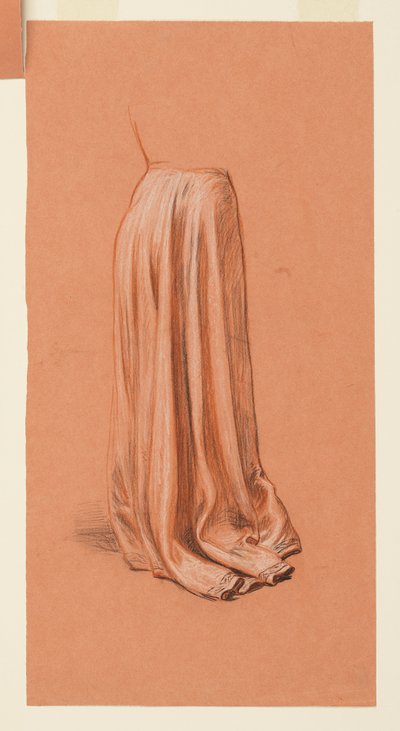 Estudio para "Procesión de bodas" de Elihu Vedder