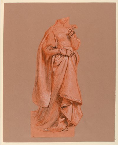 Estudio para "Procesión de bodas" de Elihu Vedder