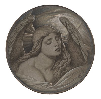 Estudio de "Alma en cautiverio" de Elihu Vedder