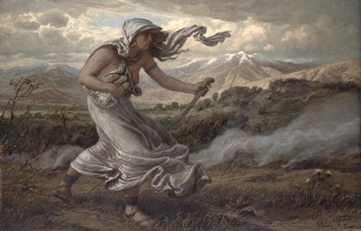 La Sibila Cumea, 1876 de Elihu Vedder