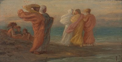 La fiesta musical, c. 1875 de Elihu Vedder