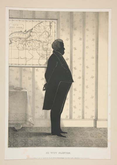 De Witt Clinton, de un conjunto de 27 retratos de Elijah C. Kellogg