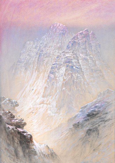 Sasso di Pelmo visto desde Santa Luzia, Tirol de Elijah Walton