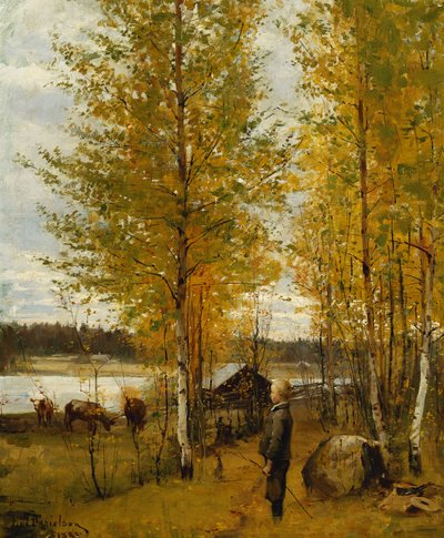 El pastor, 1885 de Elin Danielson Gambogi