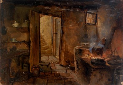 Interior de una cocina, s.f. de Eliphalet Frazer Andrews