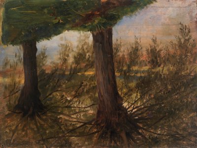 Árboles junto a un arroyo de Eliphalet Frazer Andrews