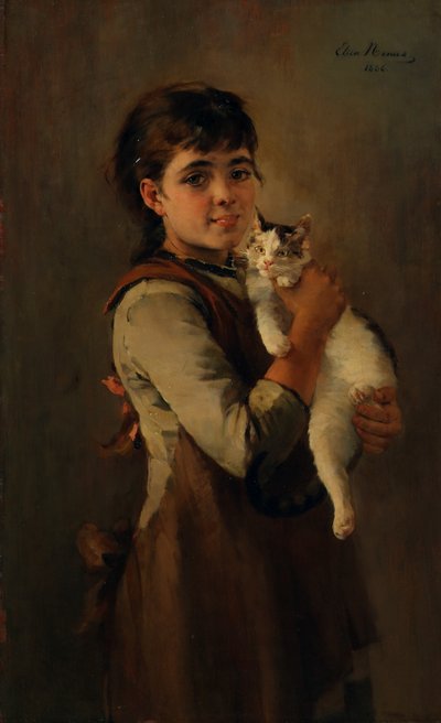 dos gatitos de Elisa Baronin von Ransonnet Villez Nemes