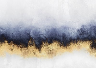 Brillo índigo dorado de Elisabeth Fredriksson