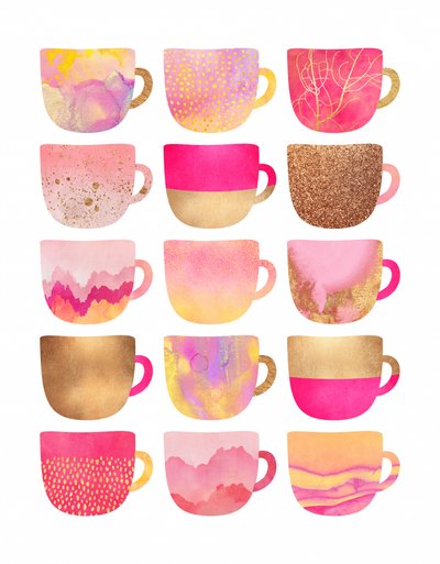 Colección Pink Gold Cup de Elisabeth Fredriksson