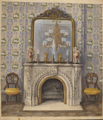 Parte de una sala de dibujo de Elisabeth Fulda