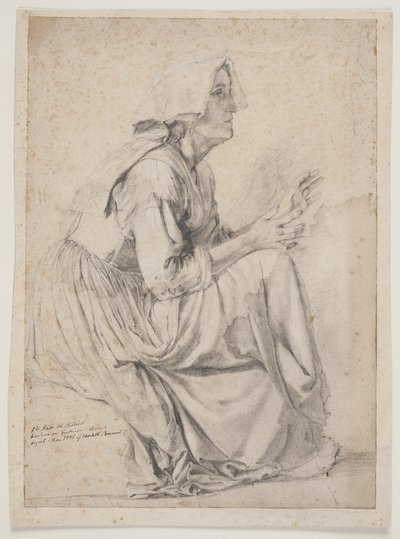 1. estudio para la imagen de las mujeres en la fuente en A. de Elisabeth Jerichau Baumann