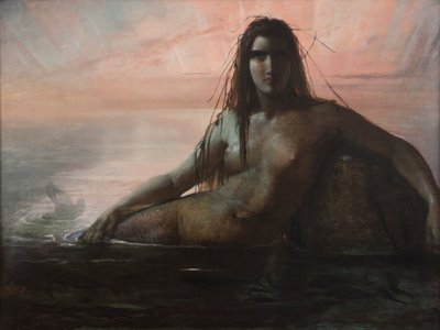 Sirena, 1847 de Elisabeth Jerichau Baumann