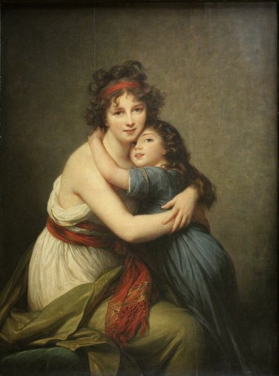 Elisabeth Louise Vigée-Lebrun, Madame Vigée-Lebrun y su hija de Élisabeth Louise Vigée Le Brun
