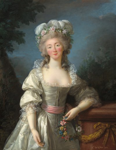 Madame du Barry de Élisabeth Louise Vigée Le Brun