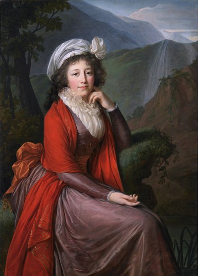 Retrato de la condesa Maria Theresia Bucquoi, de soltera Parr de Élisabeth Louise Vigée Le Brun