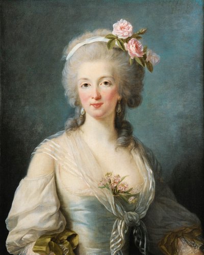 Presunto retrato de Juana de Valois-Saint-Rémy de Élisabeth Louise Vigée Le Brun
