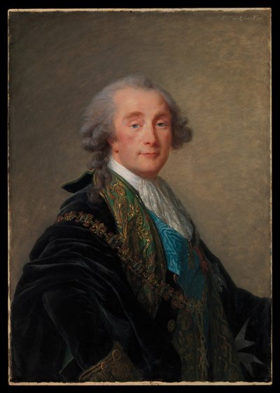 Alexandre Charles Emmanuel de Crussol-Florensac (1743-1815) de Elisabeth Louise Vigee Lebrun
