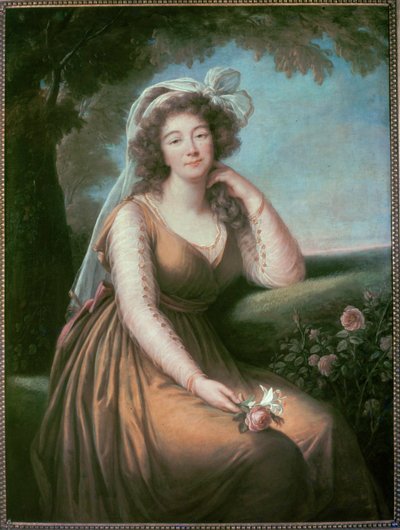 Condesa Marie Dubarry, amante de Luis XV de Elisabeth Louise Vigee-Lebrun