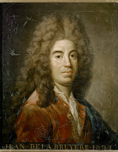 Jean de LA BRUYERE, Retrato. 1775 (óleo sobre lienzo) de Elisabeth Louise Vigee Lebrun