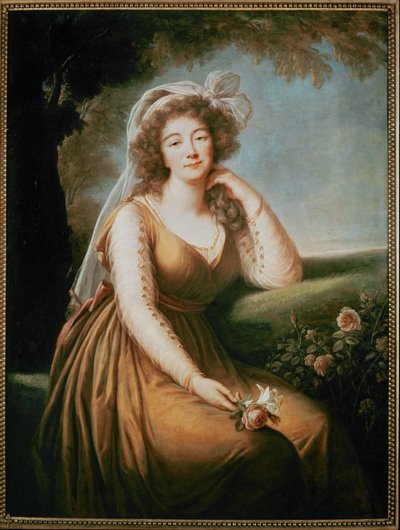 Madame du Barry, amante de Luis XV de Elisabeth Louise Vigee-Lebrun