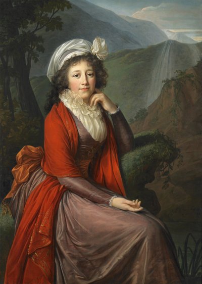 Retrato de la condesa Maria Theresia Bucquoi de Elisabeth Louise Vigee Lebrun