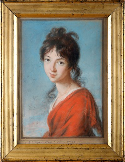 Retrato de la princesa Teresa Czartoryska (1785-1868) por Vigee Lebrun, Marie Louise Elisabeth (1755-1842) de Elisabeth Louise Vigee Lebrun