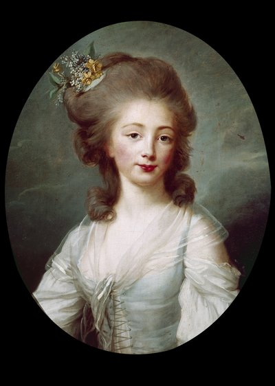 La condesa de Cluzel (Marie-Térèse Antoinette de Cluzel) de Elisabeth Louise Vigee Lebrun