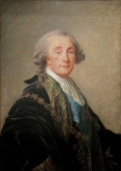Alexandre Charles Emmanuel de Crussol-Florensac 1747-1815 de Elisabeth Louise Vigee Lebrun