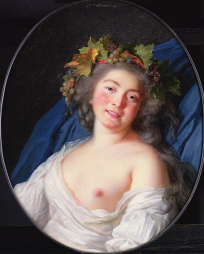 Bacante de Elisabeth Louise Vigee Lebrun