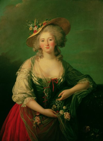 Isabel de Francia (1764-94) llamada Madame Elizabeth, c.1782 de Elisabeth Louise Vigee Lebrun