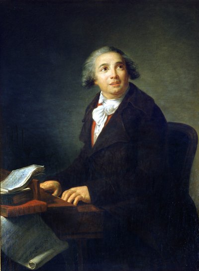 Giovanni Paisiello (o Paesiello) (1740-1816), compositor italiano de Elisabeth Louise Vigee Lebrun
