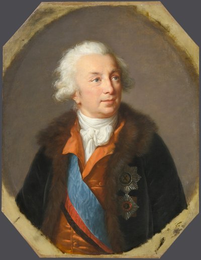 Iván Ivánovich Shuvalov (1727-1797), c.1795-1797 de Elisabeth Louise Vigee Lebrun