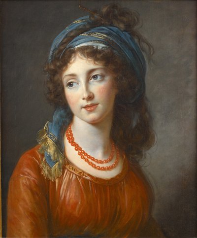 Retrato de Aglaé de Gramont, née de Polignac 1768-1812, 1794 de Elisabeth Louise Vigee Lebrun