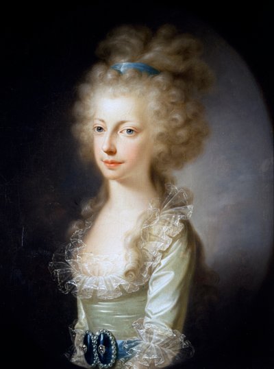 Retrato de la Archiduquesa María Clementina de Austria de Elisabeth Louise Vigee Lebrun
